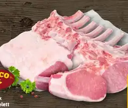 REWE Center Ibérico Chuletero Rack Schweine Kotelett Angebot