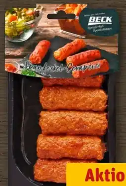 REWE Center Beck Spanferkel Cevapcici Angebot
