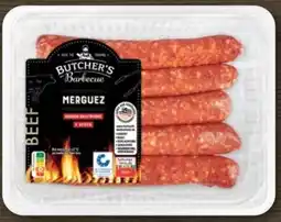 REWE Center Butcher’s Barbecue Merguez Rinder-Bratwurst Angebot