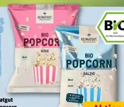 REWE Center Heimatgut Bio Popcorn salzig Angebot