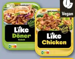 REWE Center Like Meat vegane Fleischalternative Angebot