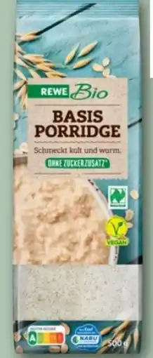 REWE Center Rewe Bio Basis Porridge Vegan Angebot