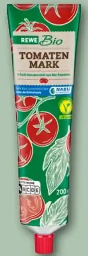 REWE Center Rewe Bio Tomatenmark Vegan Angebot