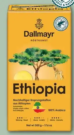 REWE Center Dallmayr Ethiopia Kaffee Angebot