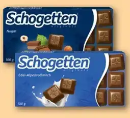 REWE Center Trumpf Schogetten Tafelschokolade Angebot