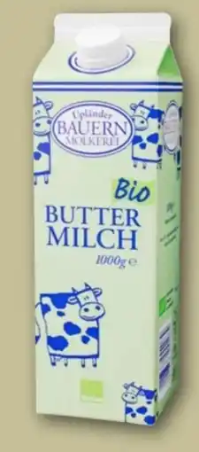 REWE Center Upländer Bauern Molkerei Bio Frucht Buttermilch Angebot
