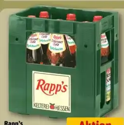 REWE Center Rapp's Kelterei Wetterauer Gold Apfelwein Angebot
