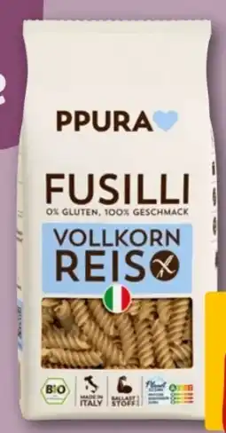 REWE Center Ppura Bio Pasta Fusilli Angebot