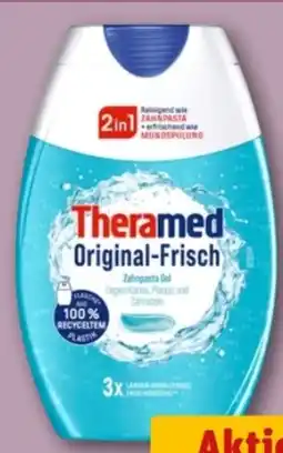 REWE Center Theramed Zahncreme 2 in 1 Angebot