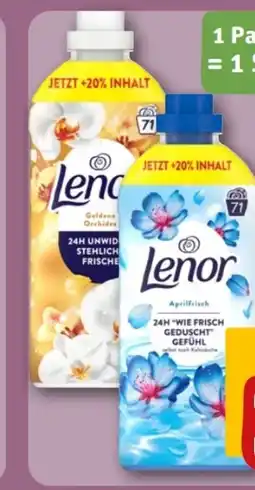 REWE Center Lenor Weichspüler Angebot