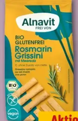 REWE Center Alnavit Bio Rosmarin Grissini Angebot