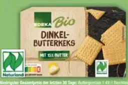 E-Center Edeka Bio Dinkel Butterkeks Angebot