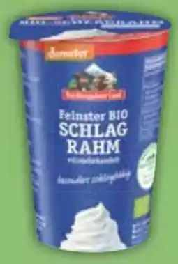 E-Center Berchtesgadener Land Feinster Bio Schlagrahm Angebot