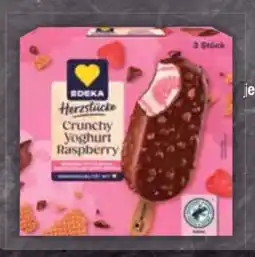 E-Center Edeka Herzstücke Crunchy Yoghurt Raspberry Angebot