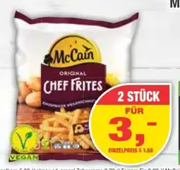 E-Center McCain Chef Frites Original Vegan Angebot
