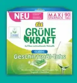 E-Center Fit Grüne Kraft Maschinen-Geschirrspültabs Angebot