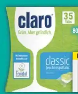 E-Center Claro Geschirrspültabs Angebot