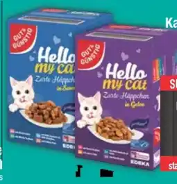 E-Center Gut & Günstig Hello my Cat Katzennahrung Angebot
