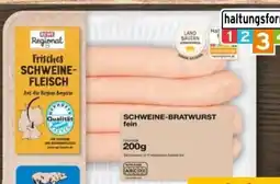 REWE Center Rewe Regional Schweine-Bratwurst Angebot