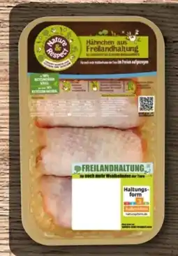 REWE Center Nature & Respect Pollofino Freiland Hähnchen Oberschenkel Angebot