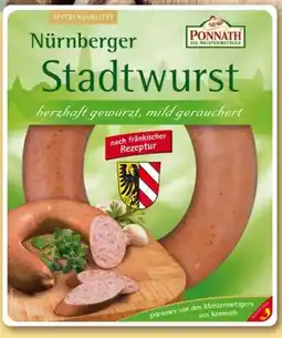 REWE Center Ponnath Nürnberger Stadtwurst Angebot