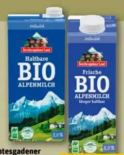 REWE Center Berchtesgadener Land Frische Bio-Alpenmilch Angebot