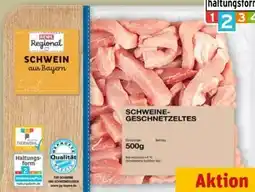 REWE Center Rewe Regional Schweine Geschnetzeltes Angebot