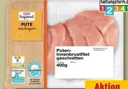 REWE Center Rewe Regional Puten-Innenfilet geschnitten Angebot