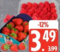 Edeka Frischemarkt Edeka Herzstücke Erdbeeren Angebot