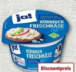 nahkauf ja! Körniger Frischkäse Angebot