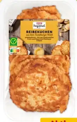 REWE Center Rewe Regional Reibekuchen vegetarisch Angebot