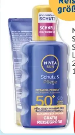 Budni Nivea Sun Kids Schutz & Pflege Sonnenspray LSF 50+ Angebot