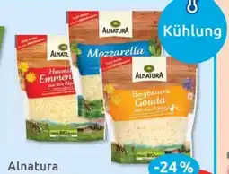 Budni Alnatura Geriebener Käse Angebot