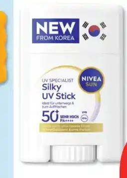 Budni Nivea Sun Sonnenstick Silky UV LSF50+ Angebot