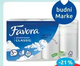 Budni Favora Küchentücher Angebot
