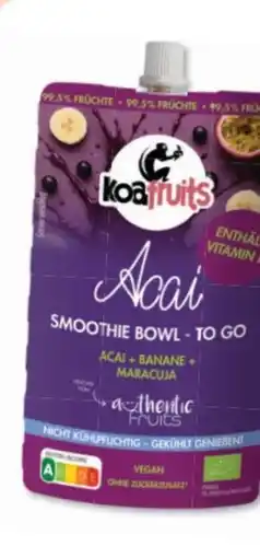 Budni Acai Smoothie-Bowl Angebot