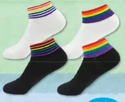 Budni Unisex Sneaker Socken Regenbogen 6 Paar Angebot