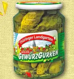 nahkauf Thüringer Landgarten Gewürzgurken Angebot