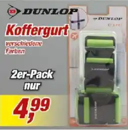 Posten Börse DUNLOP Koffergurt Angebot
