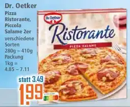 Klaas und Kock Dr. Oetker Ristorante Pizza Salame Angebot