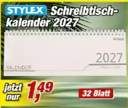 Posten Börse STYLEX Schreibtischkalender 2027 Angebot