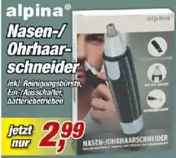 Posten Börse alpina Nasen-/Ohrhaarschneider Angebot