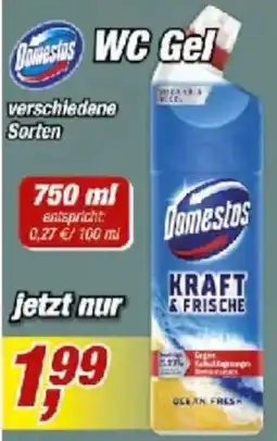Posten Börse Domestos WC Gel Angebot