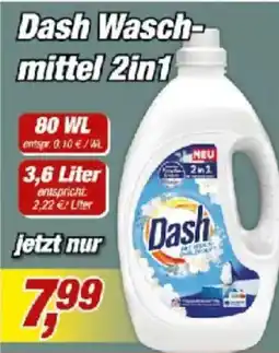 Posten Börse Dash Waschmittel 2in1 Angebot