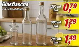Posten Börse Glasflasche mit Schraubdeckel Angebot