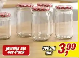 Posten Börse Glasflaschen mit Deckel Angebot