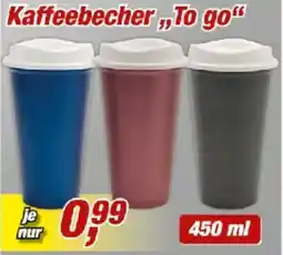 Posten Börse Kaffeebecher ,,To go" Angebot