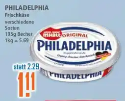 Klaas und Kock PHILADELPHIA Frischkäse Angebot