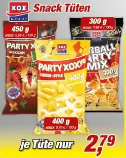 Posten Börse PARTY XOXYS CHEESE-STYLE Angebot
