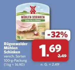 Combi Rügenwalder Mühlen Schinken Angebot
